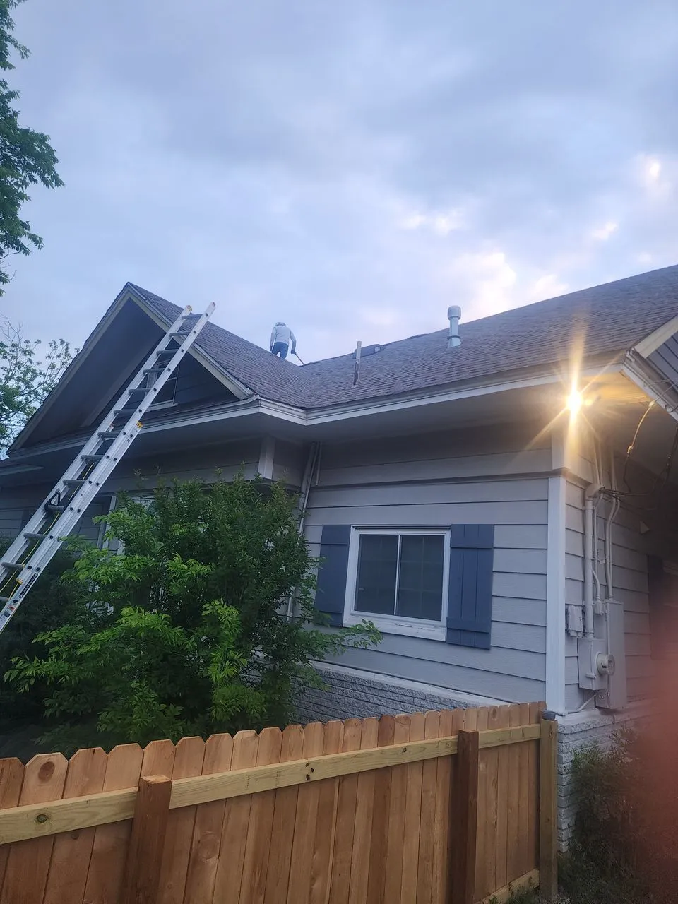 Ad Lib Family Construction roofing: 04 tearoff progress