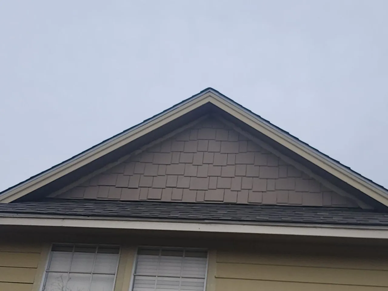 Ad Lib Family Construction siding: 07 shake gable with roof