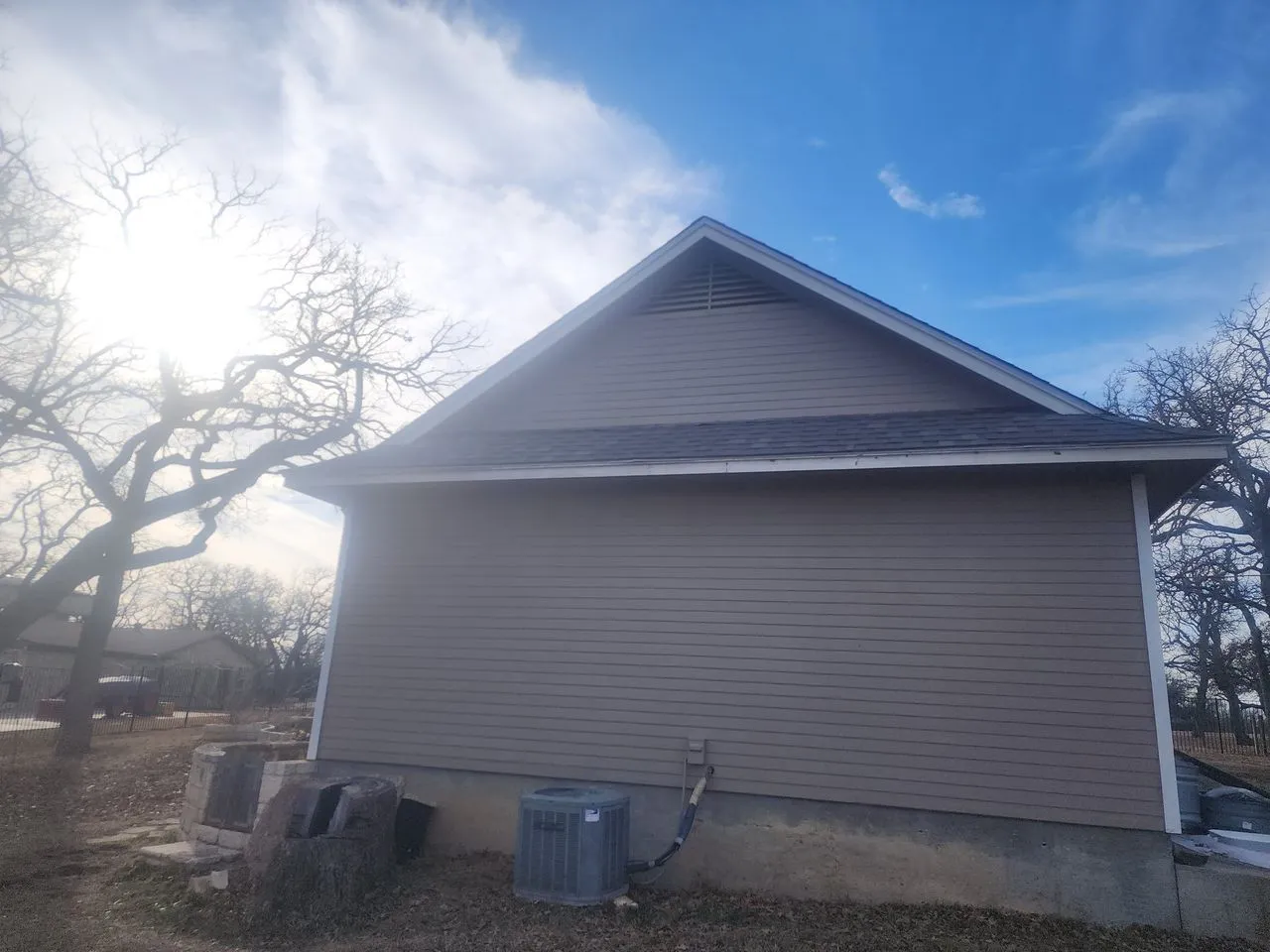 Ad Lib Family Construction siding: 09 outbuilding side
